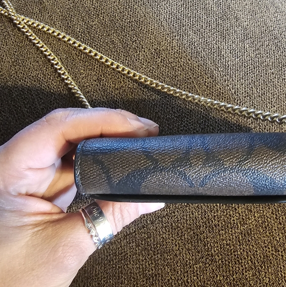 NWOT Coach Signature Mini Wallet on Chain - Picture 2 of 10